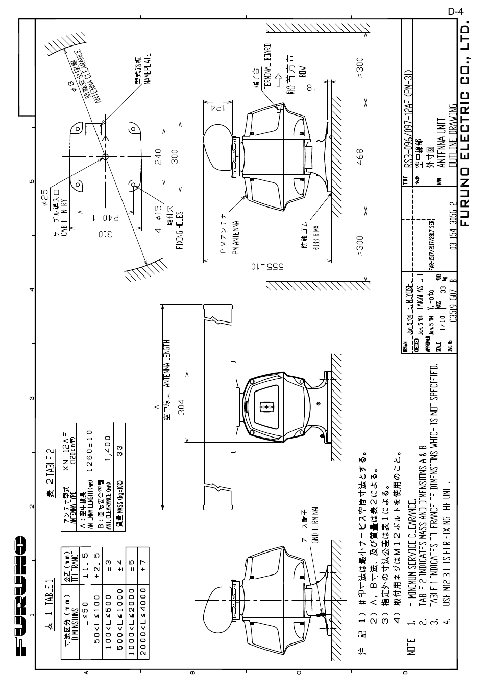 Furuno FAR-2127 User Manual | Page 104 / 136