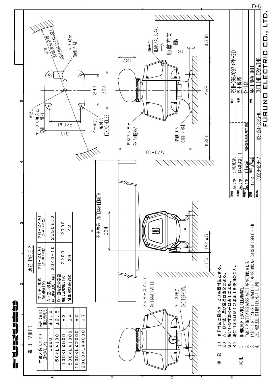 Furuno FAR-2127 User Manual | Page 105 / 136
