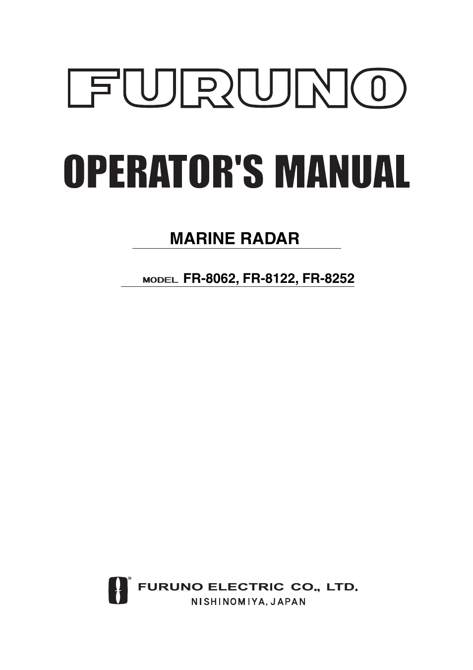 Furuno FR-8252 EN User Manual | 129 pages