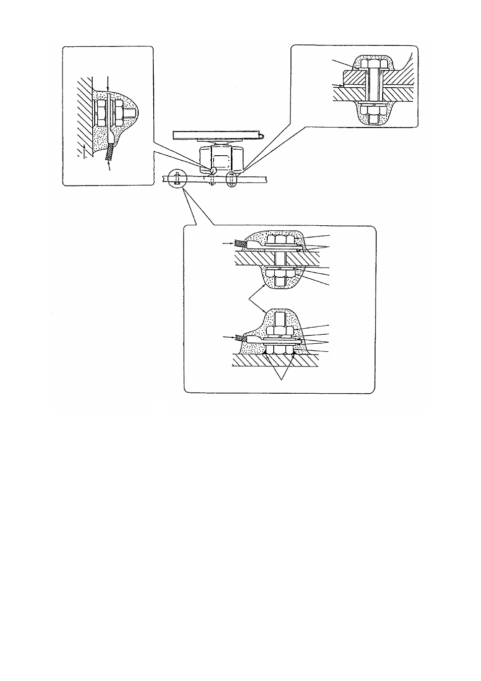 Figure 1-3 mounting of scanner unit | Furuno FR-2155 User Manual | Page 13 / 89