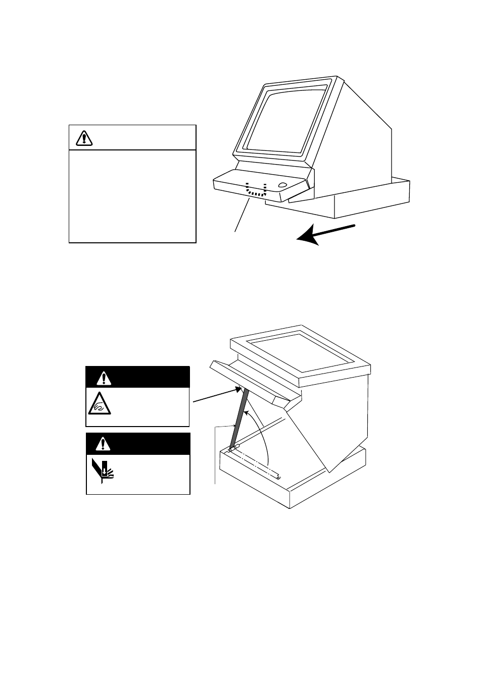 Caution, Warning | Furuno FR-2155 User Manual | Page 15 / 89