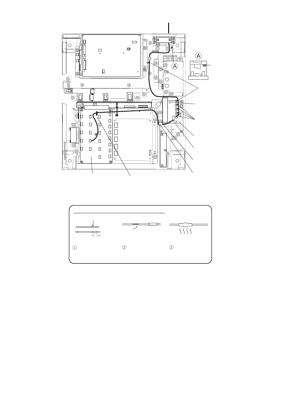 Figure 4-16 display unit, inside view | Furuno FR-2155 User Manual | Page 58 / 89