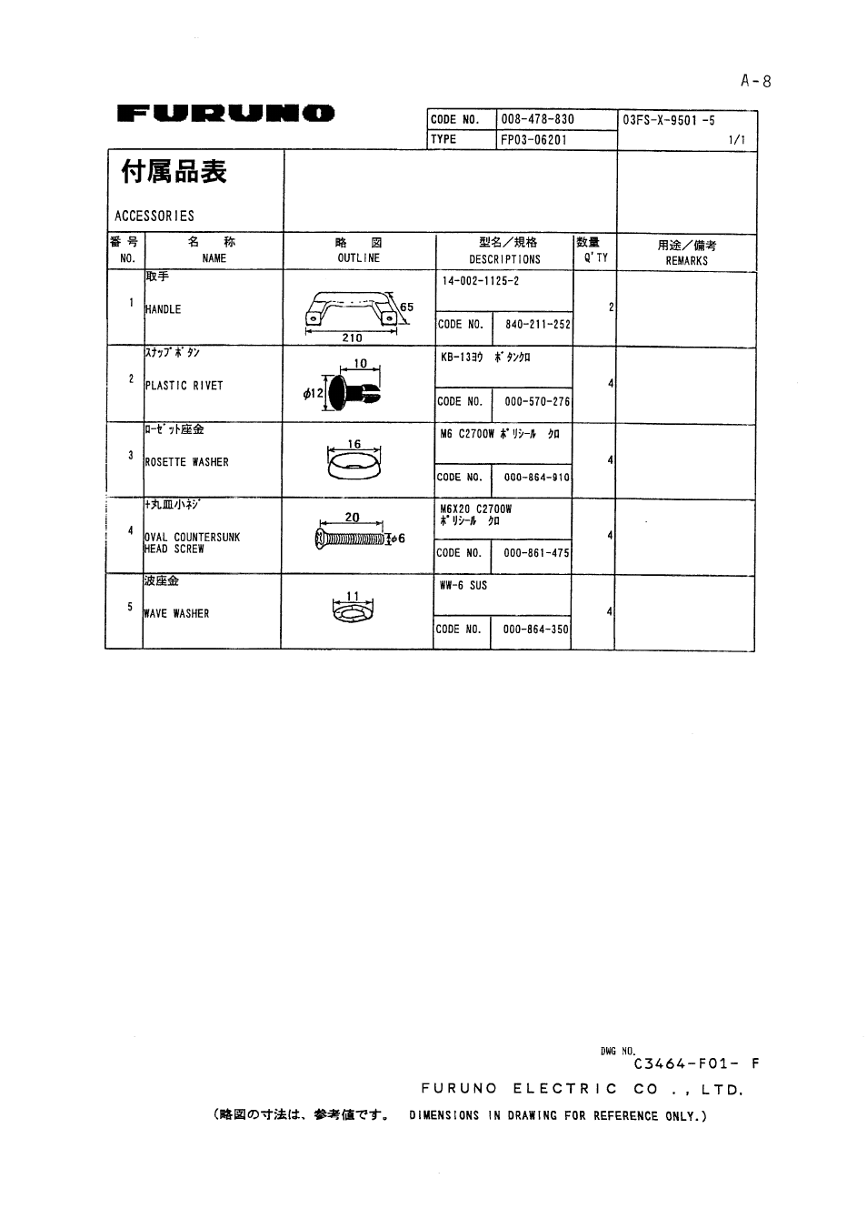 Furuno FR-2155 User Manual | Page 66 / 89