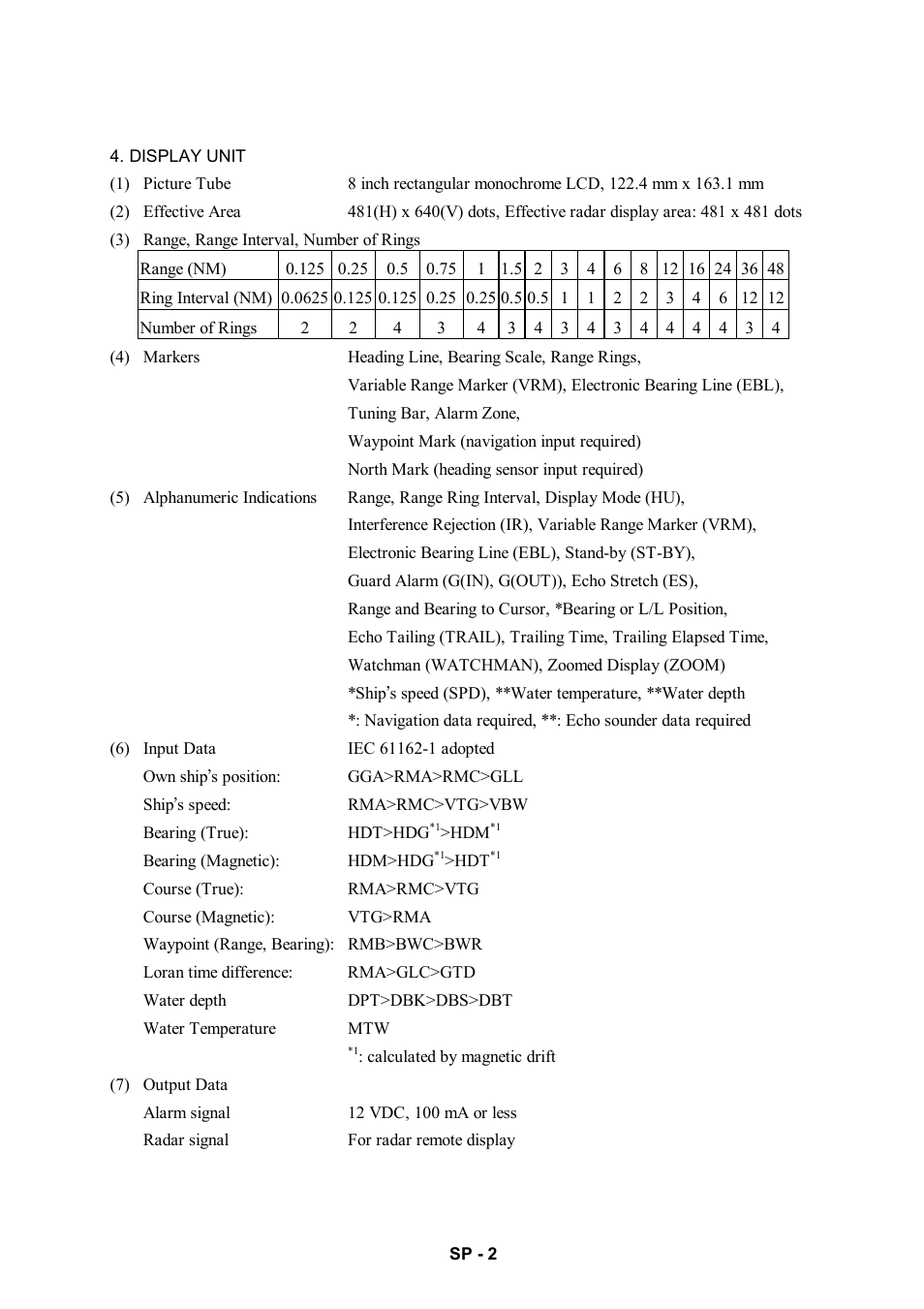Furuno 851 MARK-2 User Manual | Page 43 / 47