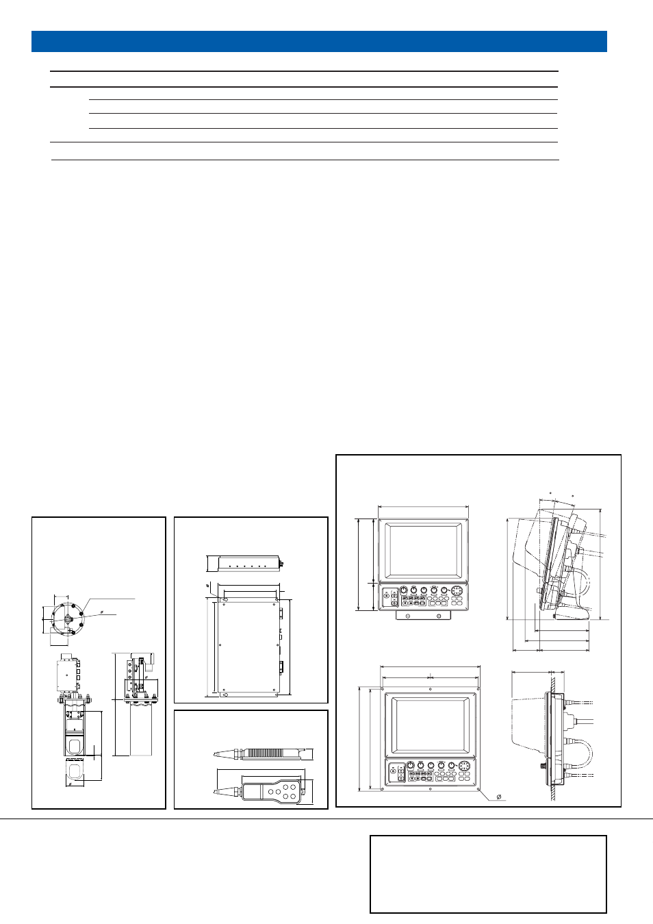 Specifications of ch-250 | Furuno SEARCHLIGHT SONAR CH-250 User Manual | Page 4 / 4