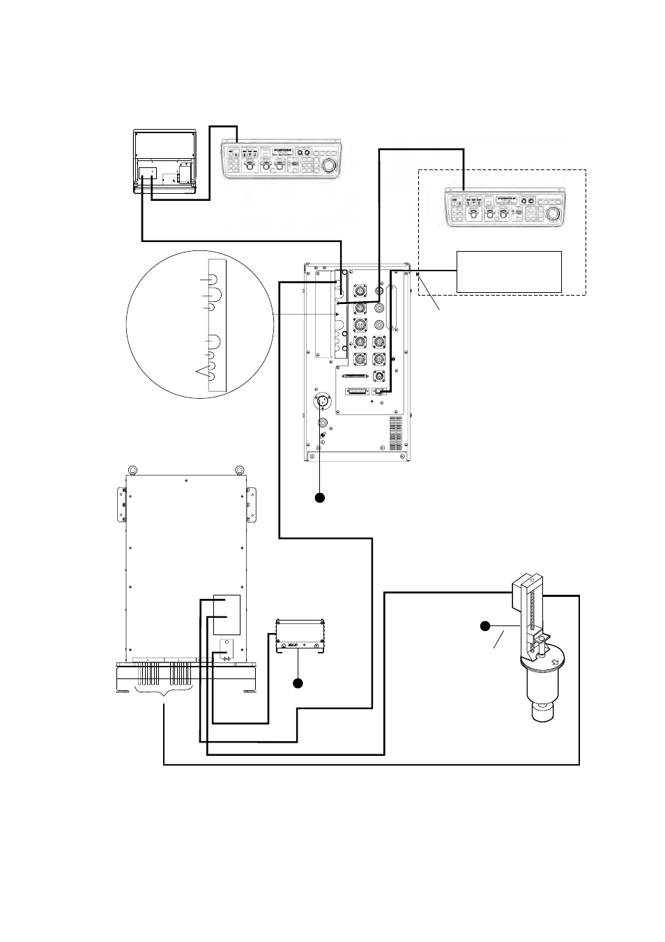 2 location of connectors | Furuno FSV-24 User Manual | Page 30 / 104