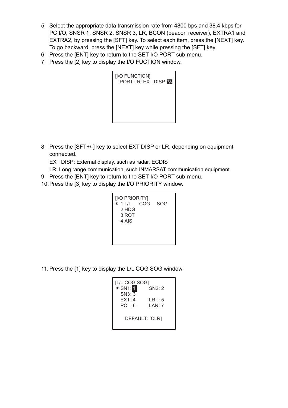 Furuno FA-100 User Manual | Page 33 / 58