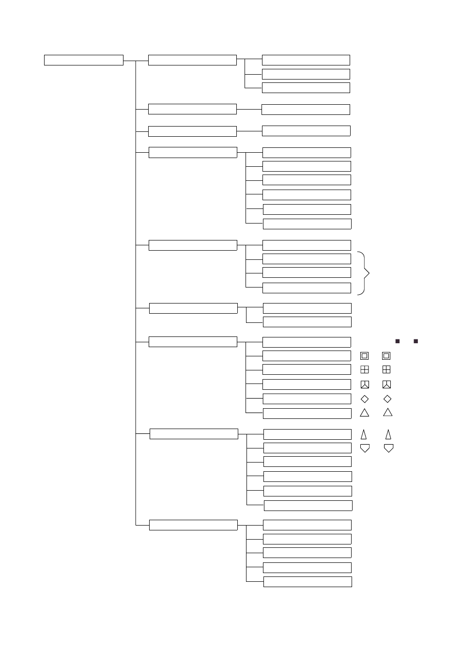 System menu, Continued on next page) | Furuno CSH-53 User Manual | Page 100 / 106