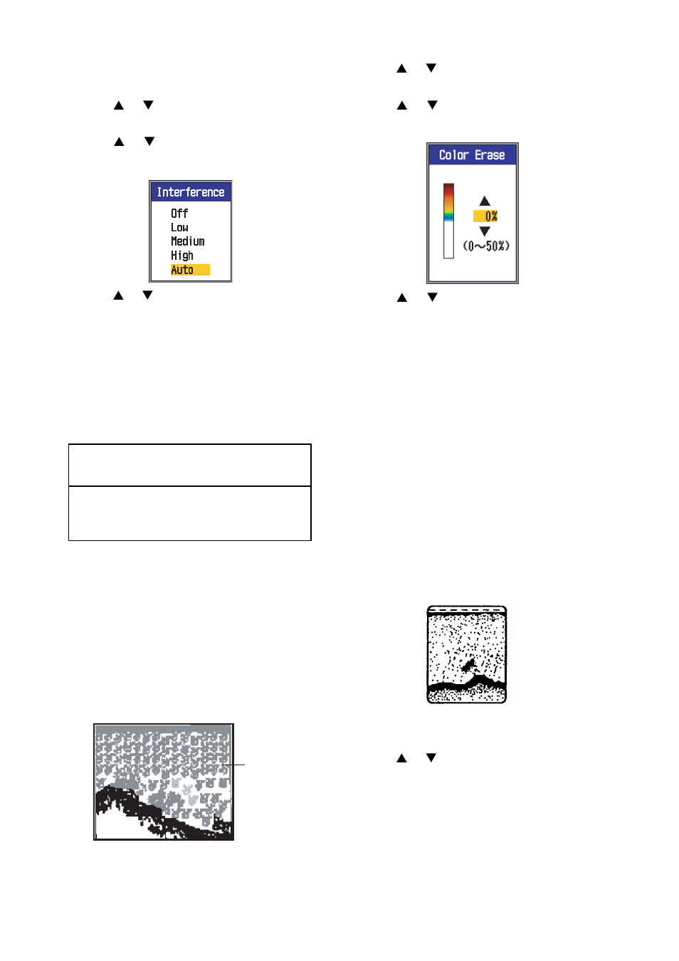 12 erasing weak echoes, 13 rejecting clutter, 12 erasing weak echoes 1.13 rejecting clutter | Important, 12 erasing weak ech- oes | Furuno FCV295 User Manual | Page 18 / 53