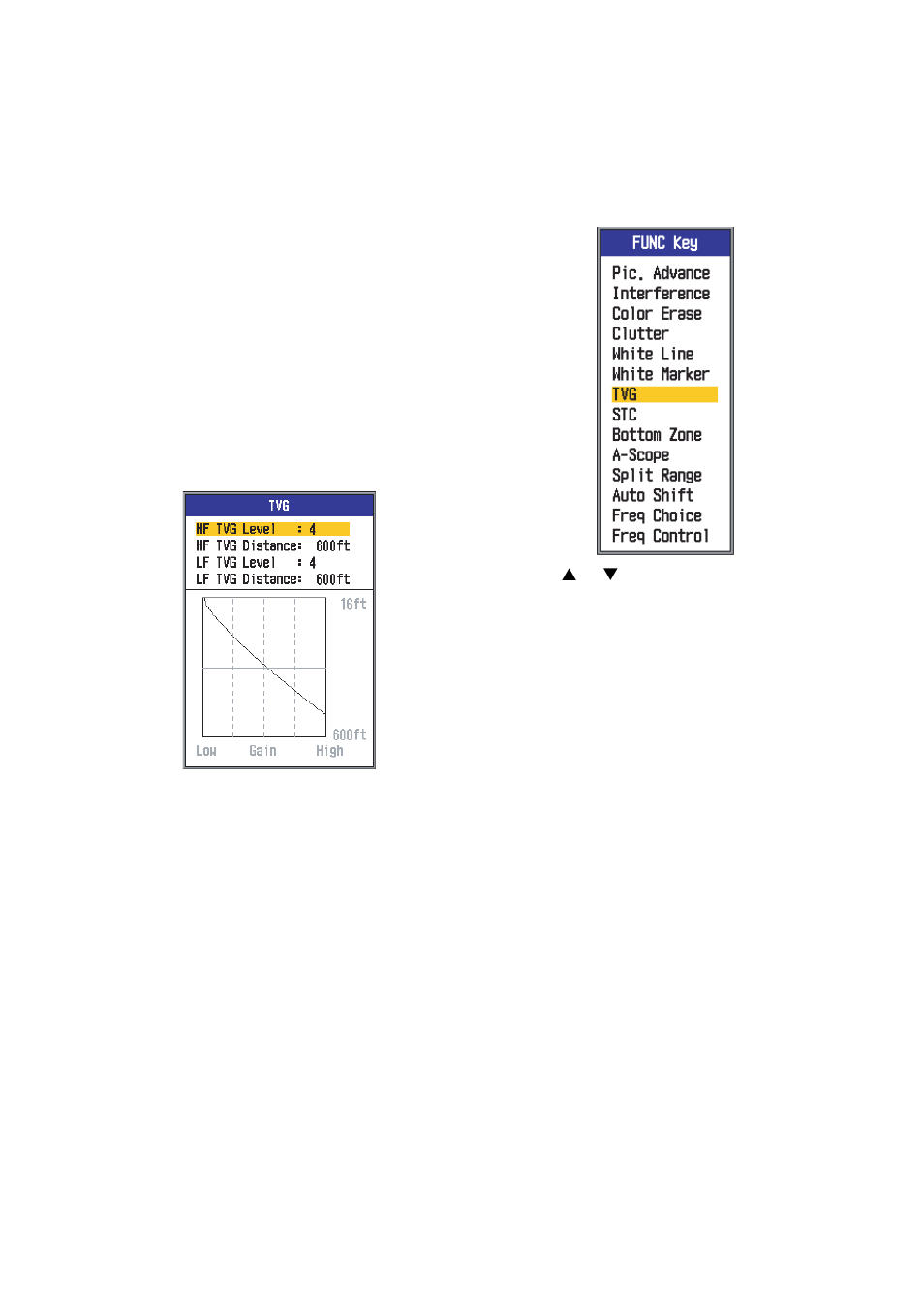 17 function control, 1 using the function, Control | 2 programming, The function control | Furuno FCV295 User Manual | Page 23 / 53