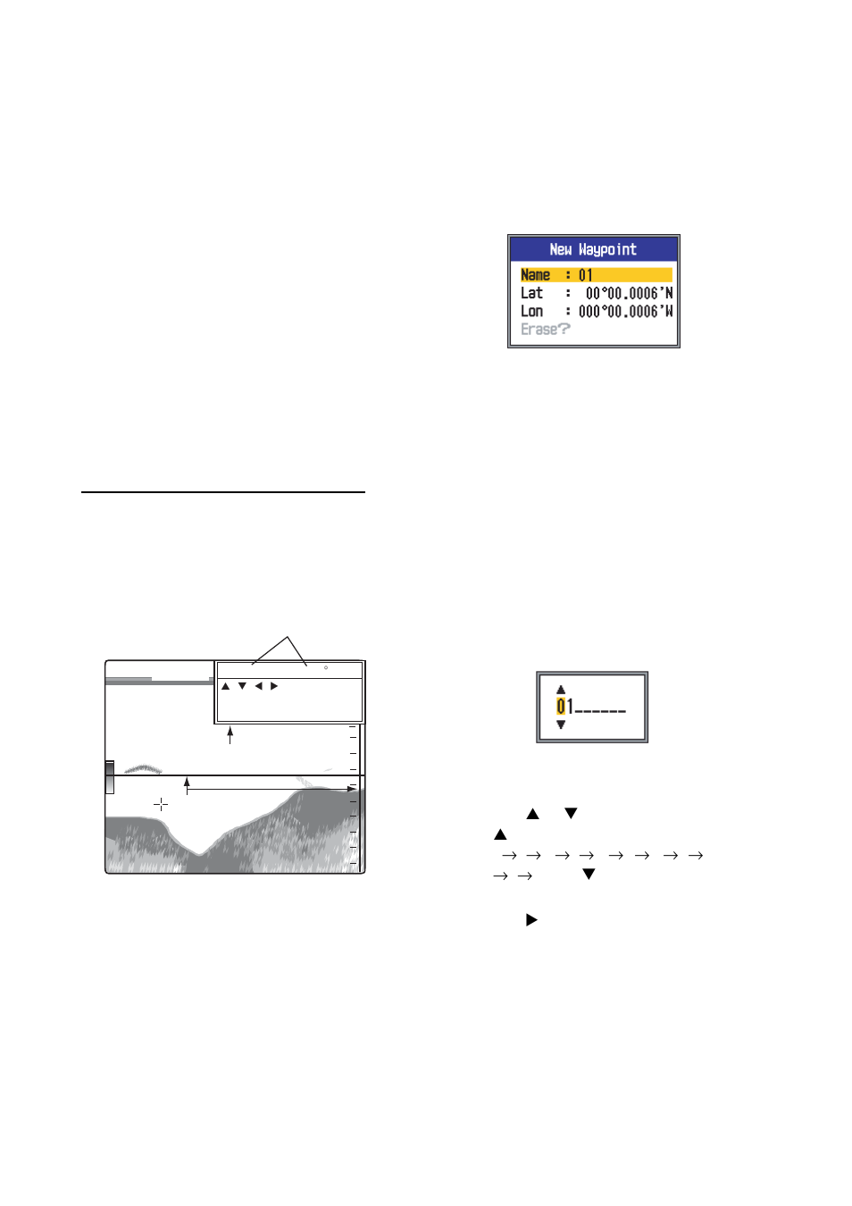 18 waypoints, 1 entering a waypoint | Furuno FCV295 User Manual | Page 24 / 53