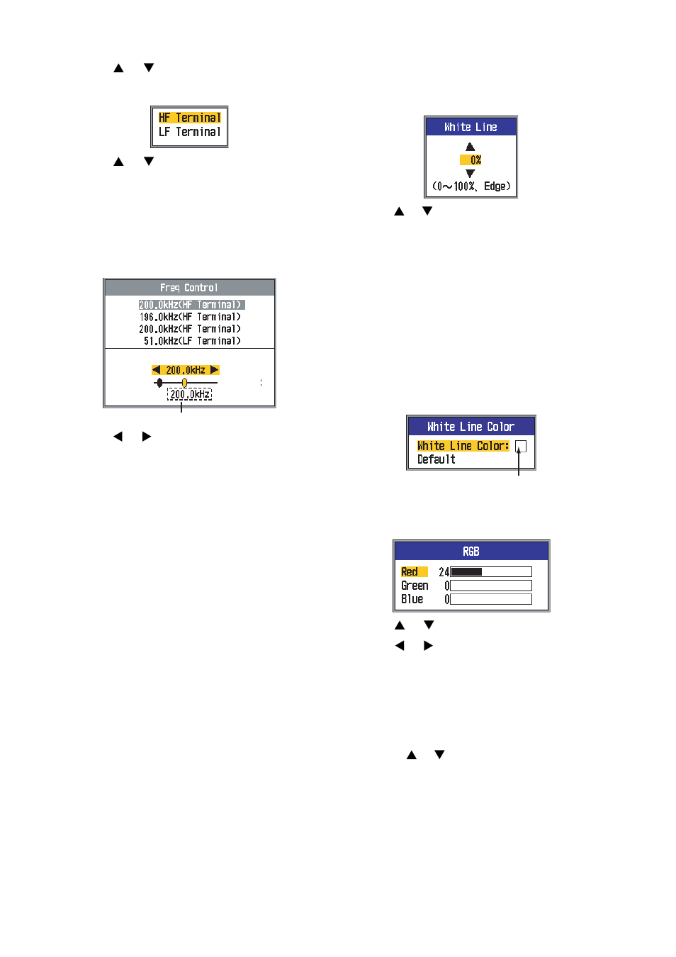 Furuno FCV295 User Manual | Page 28 / 53