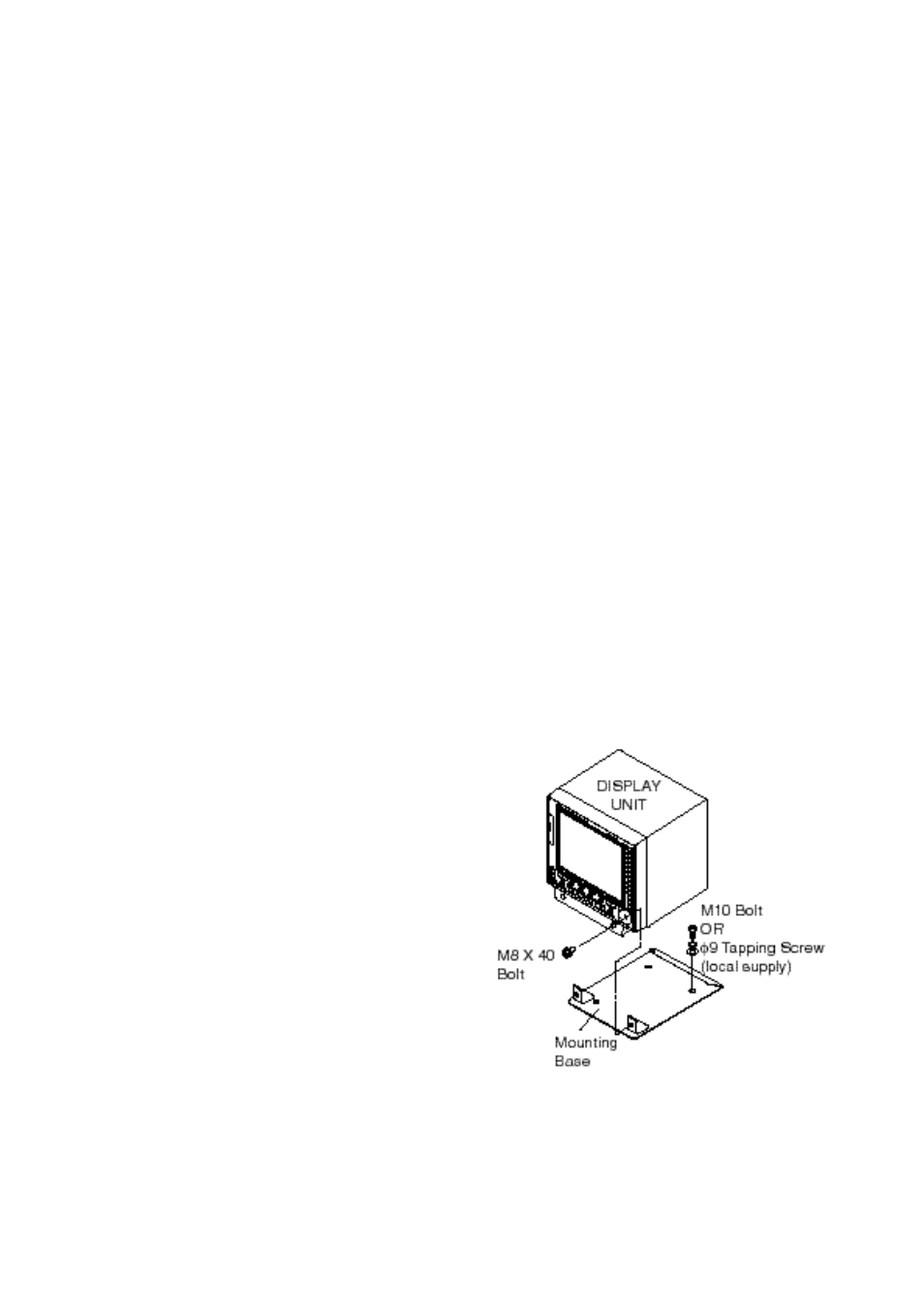2 display unit, Mounting considerations, Mounting procedure | Furuno FR1500 Mk3 User Manual | Page 15 / 79