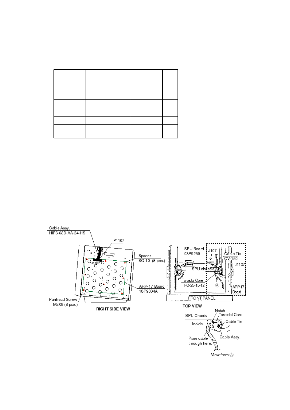 2 automatic tracking aid arp-17, Necessary parts, Mounting | Furuno FR1500 Mk3 User Manual | Page 39 / 79
