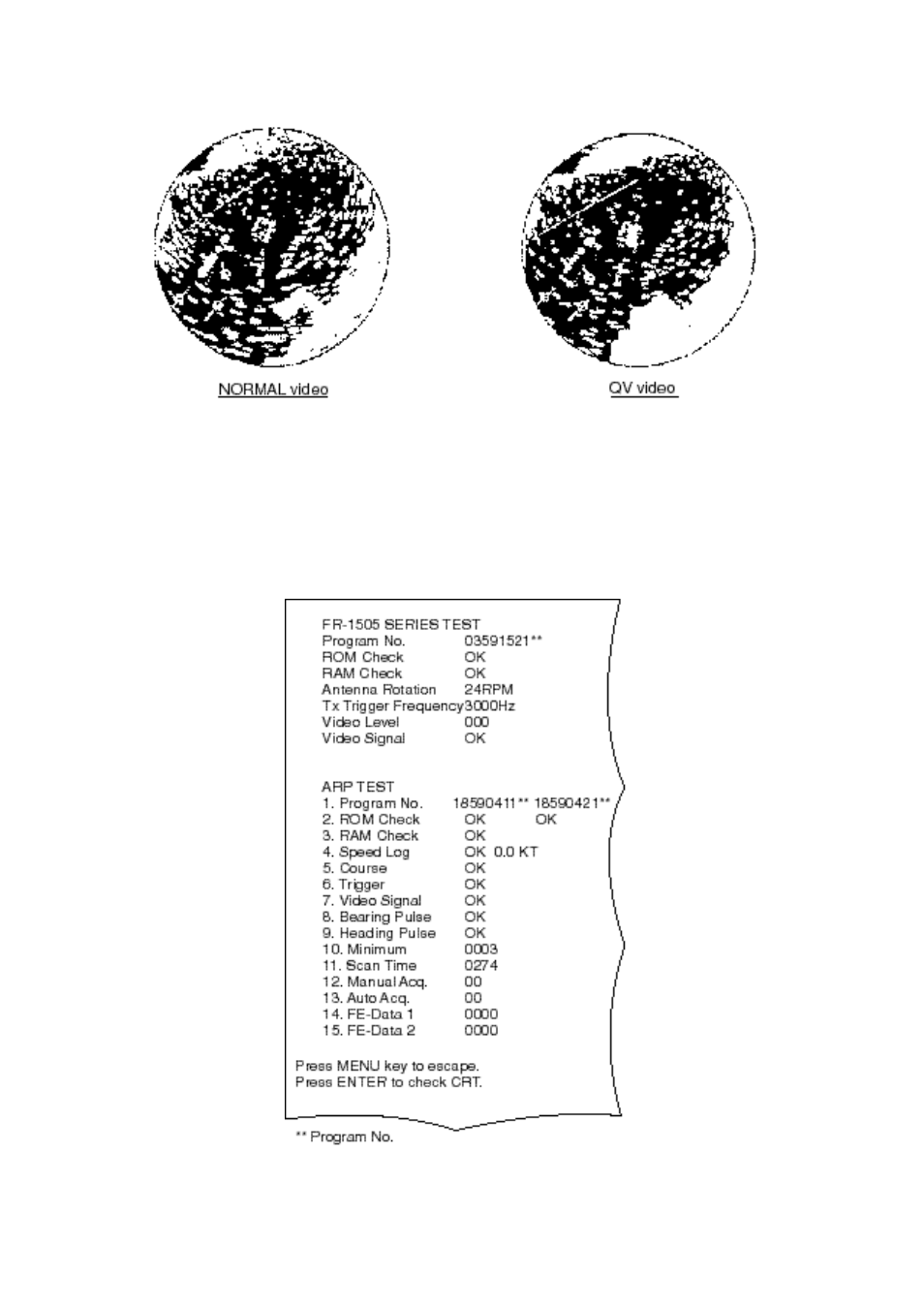 Furuno FR1500 Mk3 User Manual | Page 42 / 79