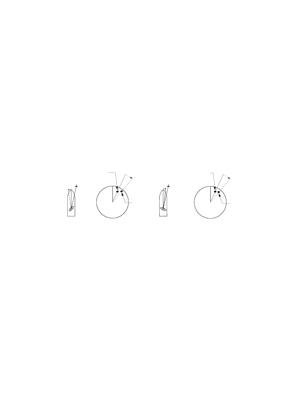 2 tuning, 3 heading alignment, Atarget | Furuno FR1500 Mk3 User Manual | Page 51 / 79
