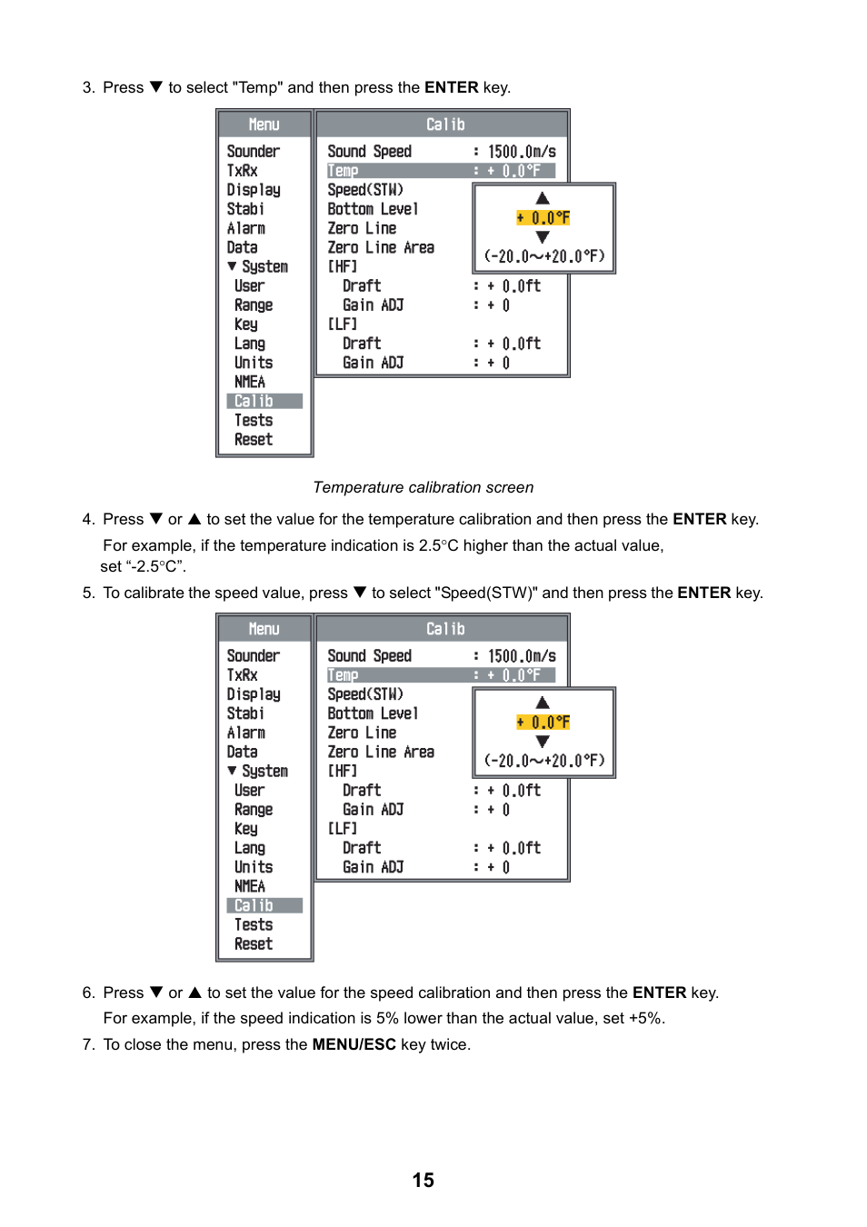 Furuno FCV-1150 User Manual | Page 24 / 32