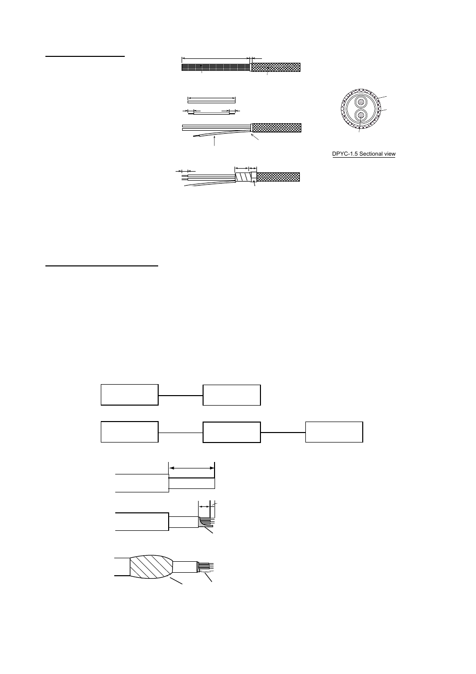 Fabrication of speaker cable | Furuno Lh3000 User Manual | Page 2 / 3