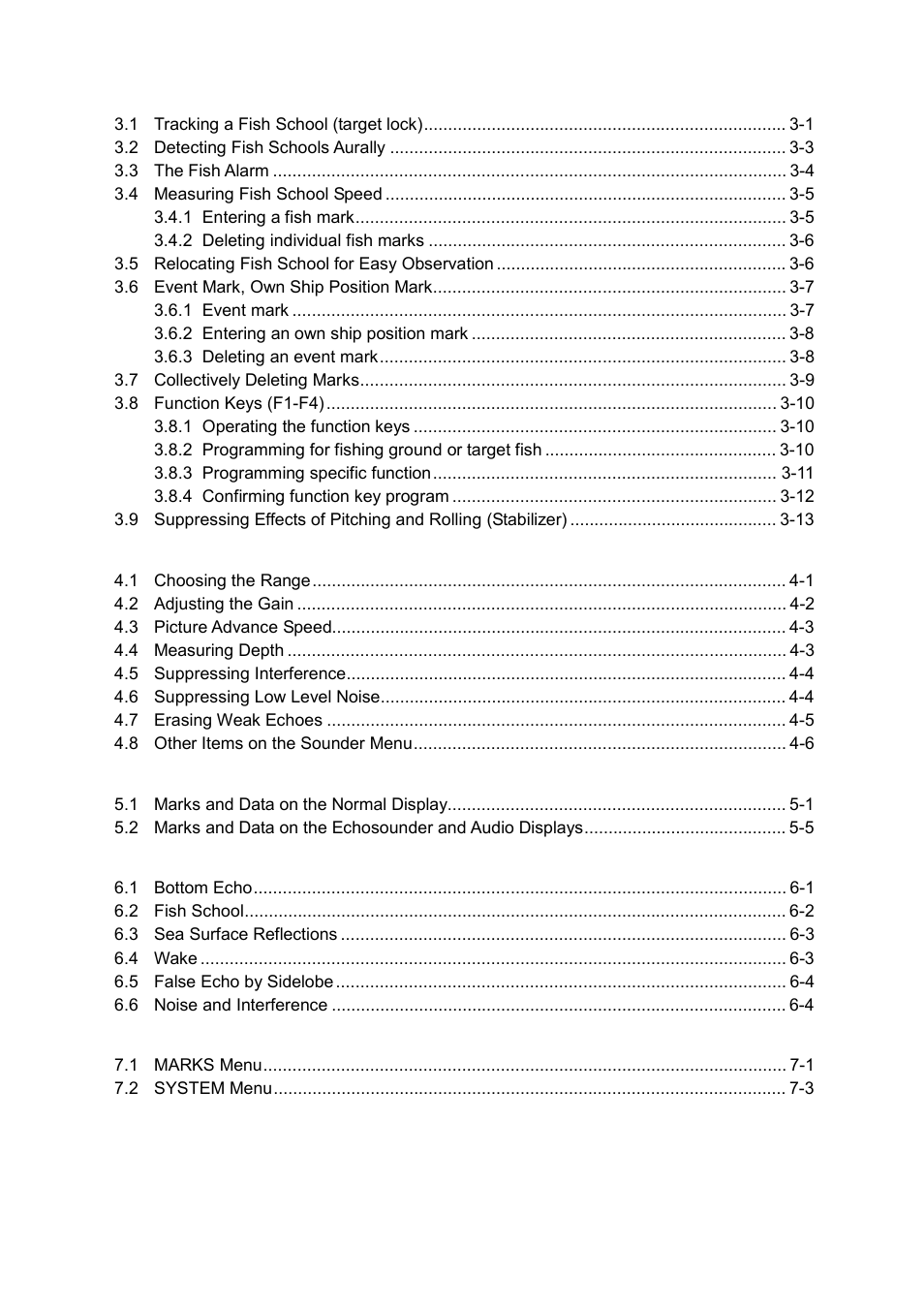 Furuno CSH-8L User Manual | Page 6 / 89