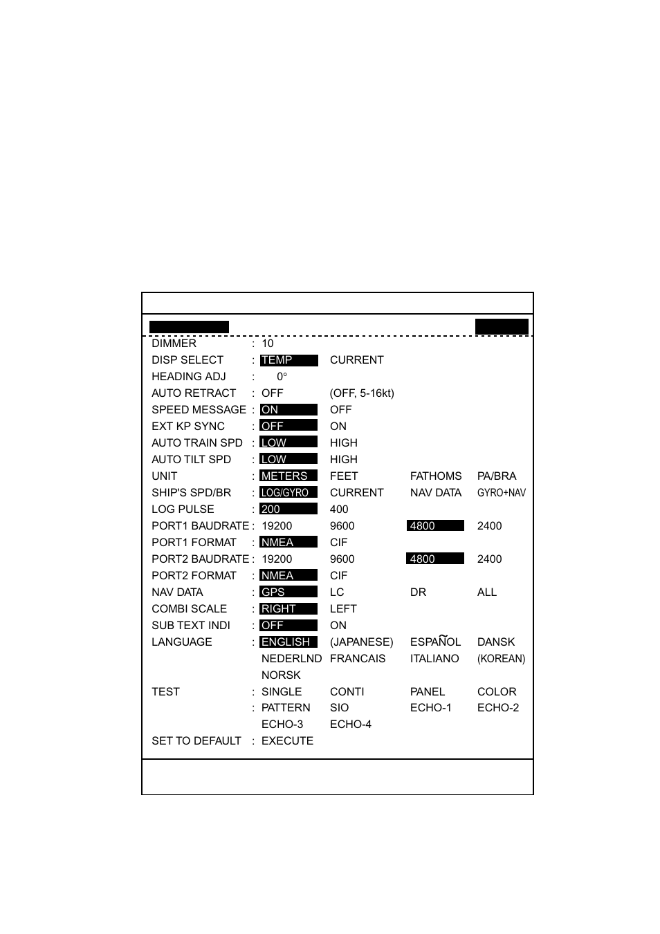 8 diagnostic tests, 1 choosing a diagnostic test | Furuno CSH-8L User Manual | Page 77 / 89
