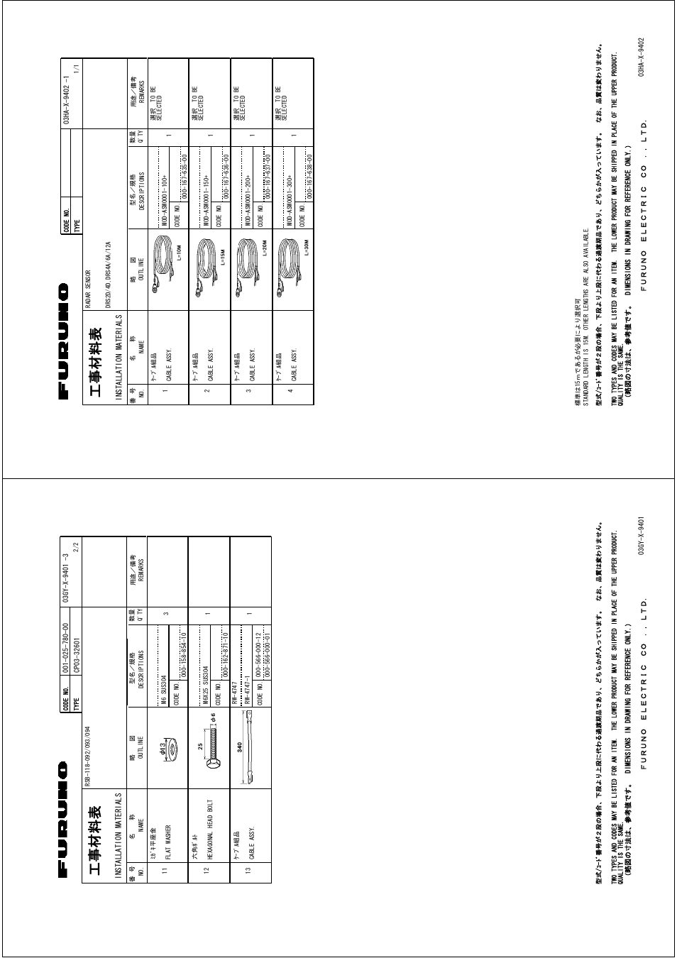 Ꮏ੐ ᧚ ᢱ | Furuno DRS4D User Manual | Page 29 / 40