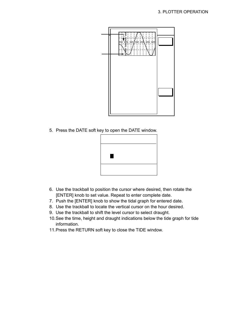 Plotter operation | Furuno NAVNET 1833 User Manual | Page 103 / 248