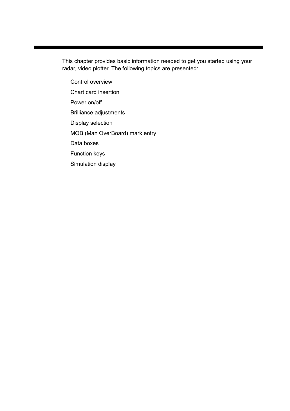 Operational overview | Furuno NAVNET 1833 User Manual | Page 15 / 248