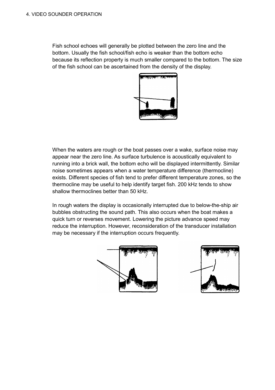4 surface noise/aeration | Furuno NAVNET 1833 User Manual | Page 170 / 248