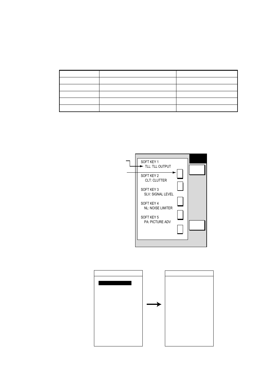 Sounder function key options | Furuno NAVNET 1833 User Manual | Page 201 / 248