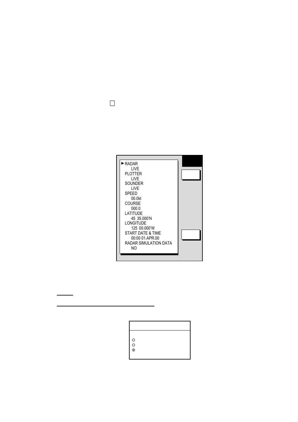 10 simulation display | Furuno NAVNET 1833 User Manual | Page 32 / 248