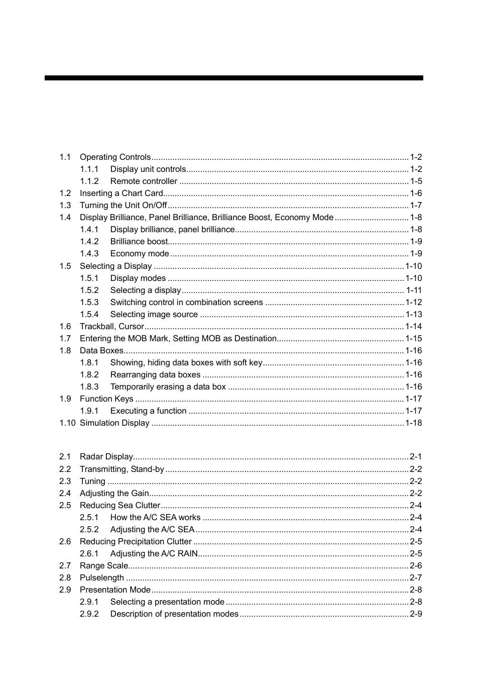 Furuno NAVNET 1833 User Manual | Page 4 / 248