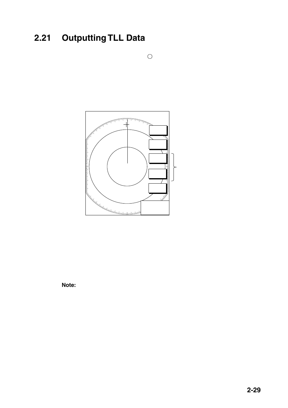 21 outputting tll data | Furuno NAVNET 1833 User Manual | Page 63 / 248