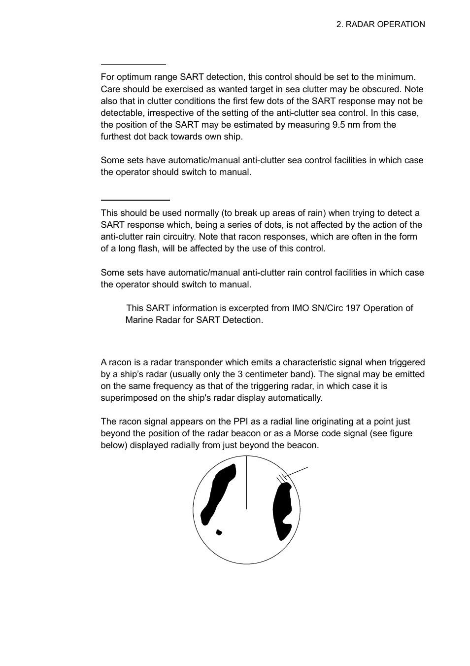 4 racon (radar beacon) | Furuno NAVNET 1833 User Manual | Page 85 / 248
