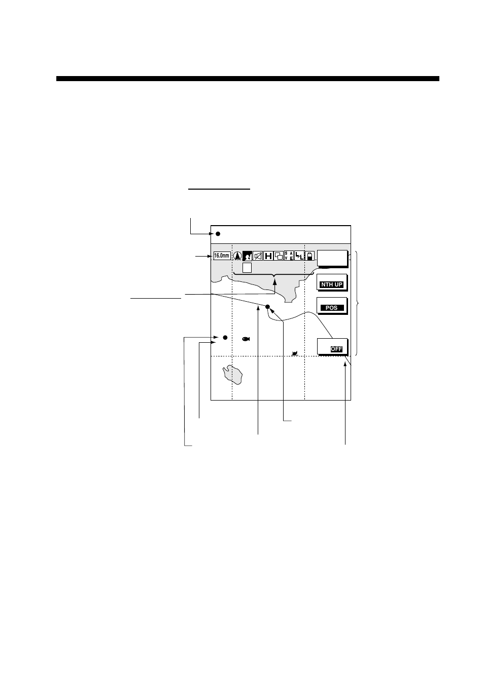 Plotter operation, 1 plotter displays, 1 full-screen plotter display | Furuno NAVNET 1833 User Manual | Page 87 / 248