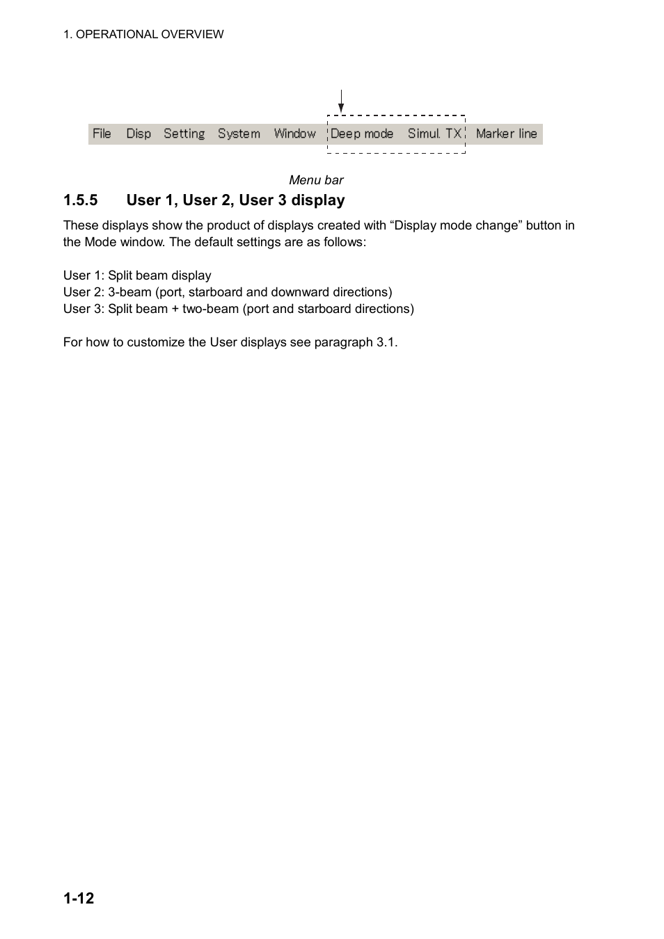 Furuno FCV-30 User Manual | Page 22 / 110