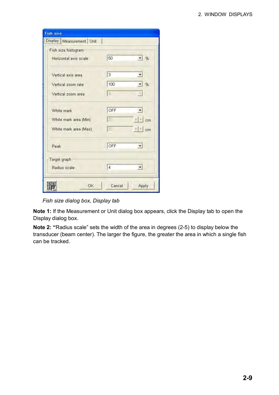 Furuno FCV-30 User Manual | Page 63 / 110