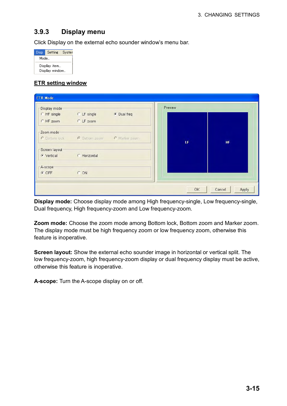 Furuno FCV-30 User Manual | Page 83 / 110