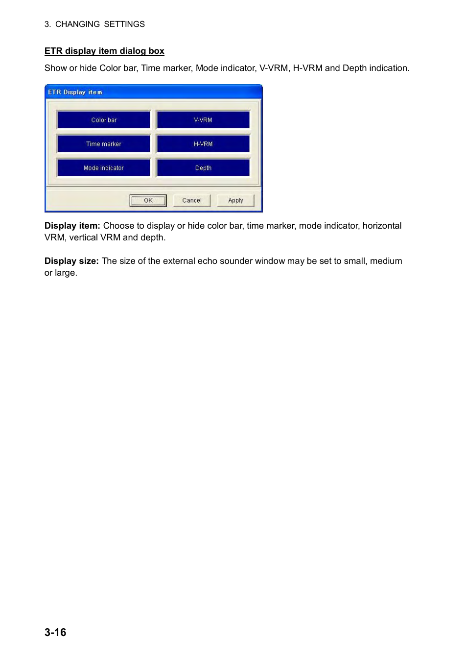 Furuno FCV-30 User Manual | Page 84 / 110