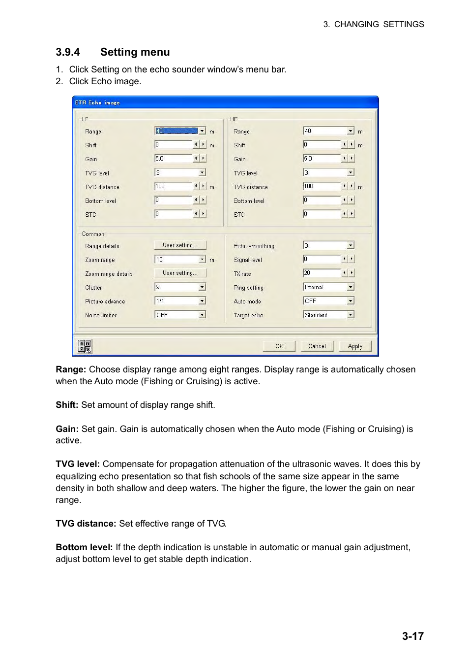 Furuno FCV-30 User Manual | Page 85 / 110