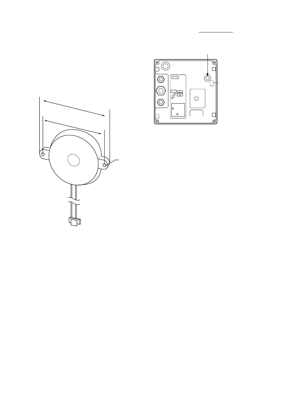 Figure 17 external buzzer, Figure 18 display unit, rear view | Furuno 1622 User Manual | Page 14 / 24