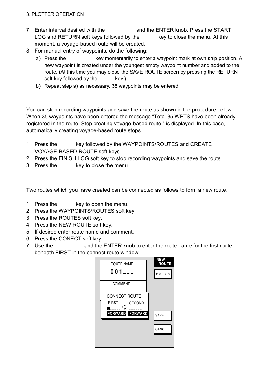 2 connecting routes | Furuno 1724C User Manual | Page 109 / 241