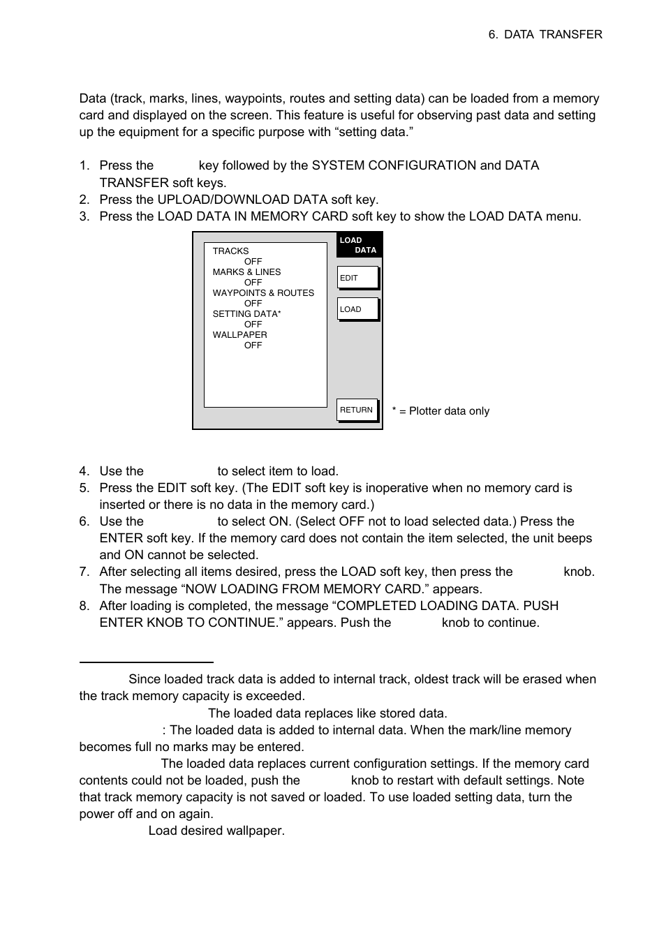 3 playing back data from a memory card | Furuno 1724C User Manual | Page 156 / 241