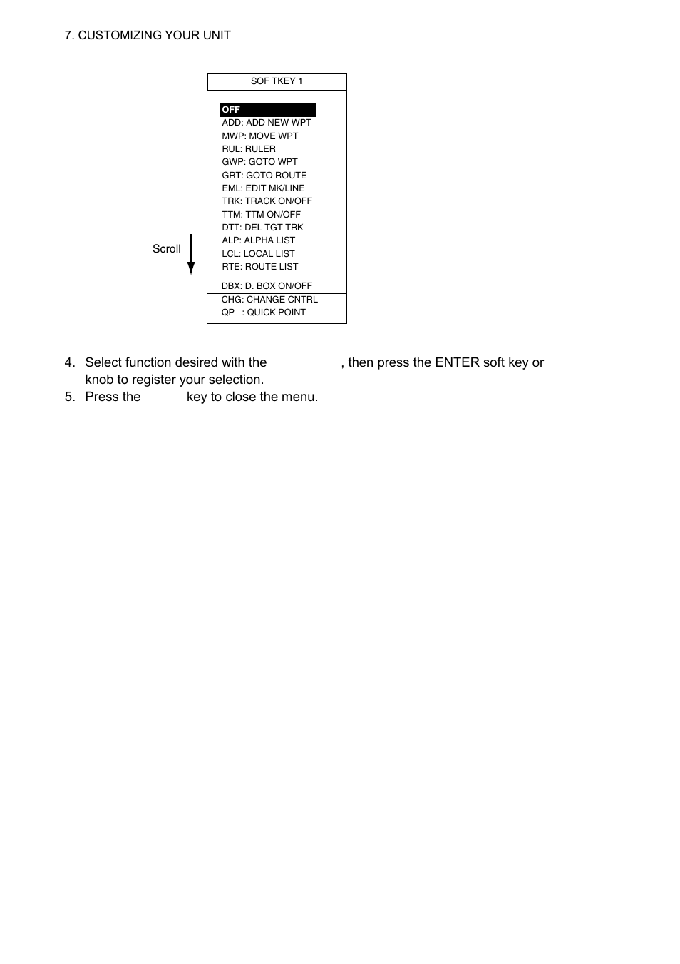 Furuno 1724C User Manual | Page 175 / 241