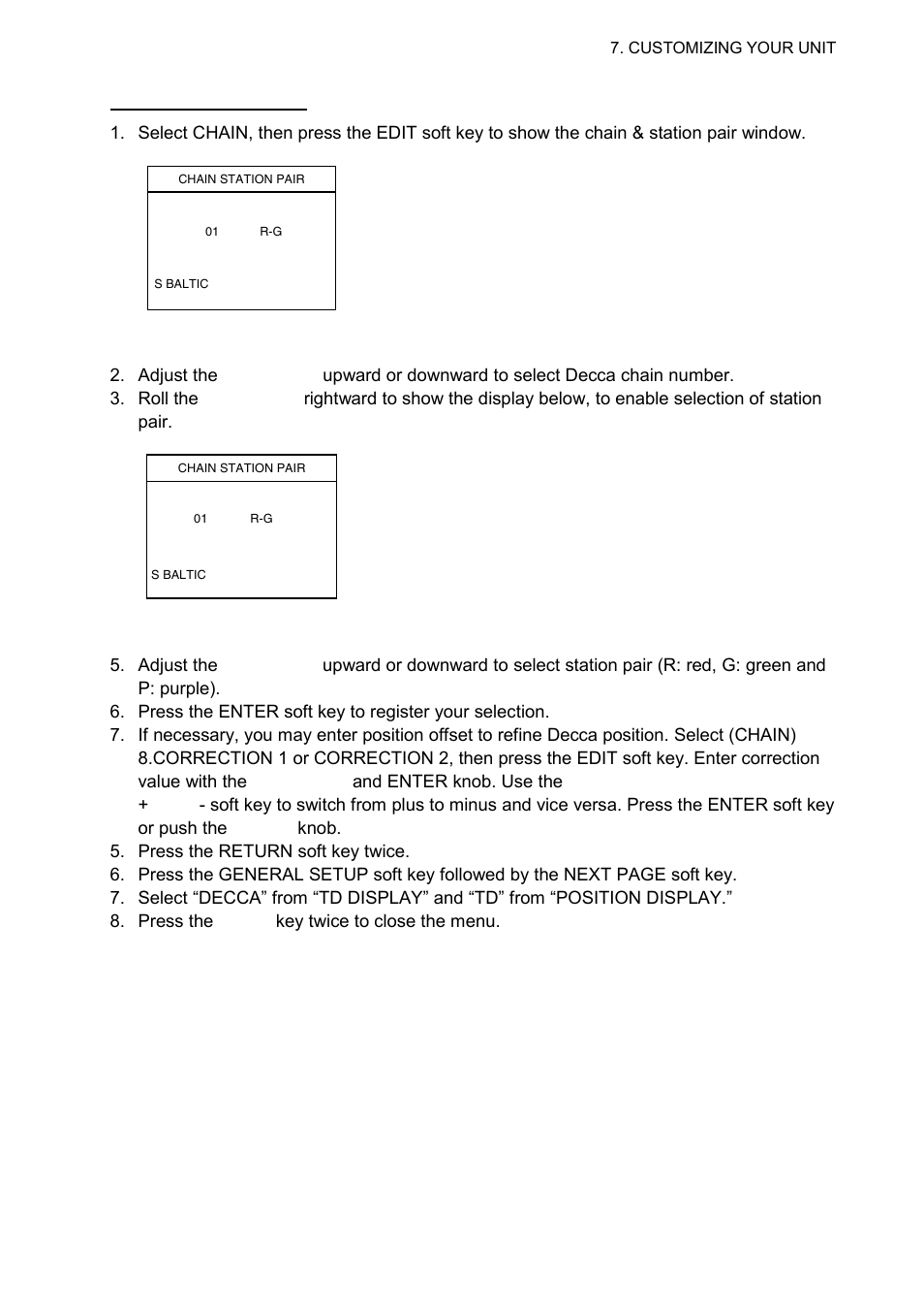 Furuno 1724C User Manual | Page 194 / 241