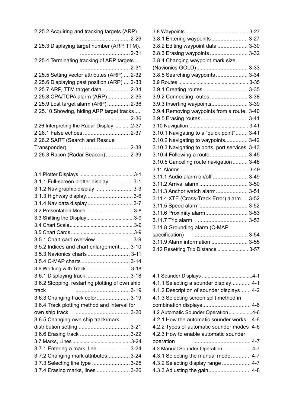 Furuno 1724C User Manual | Page 4 / 241
