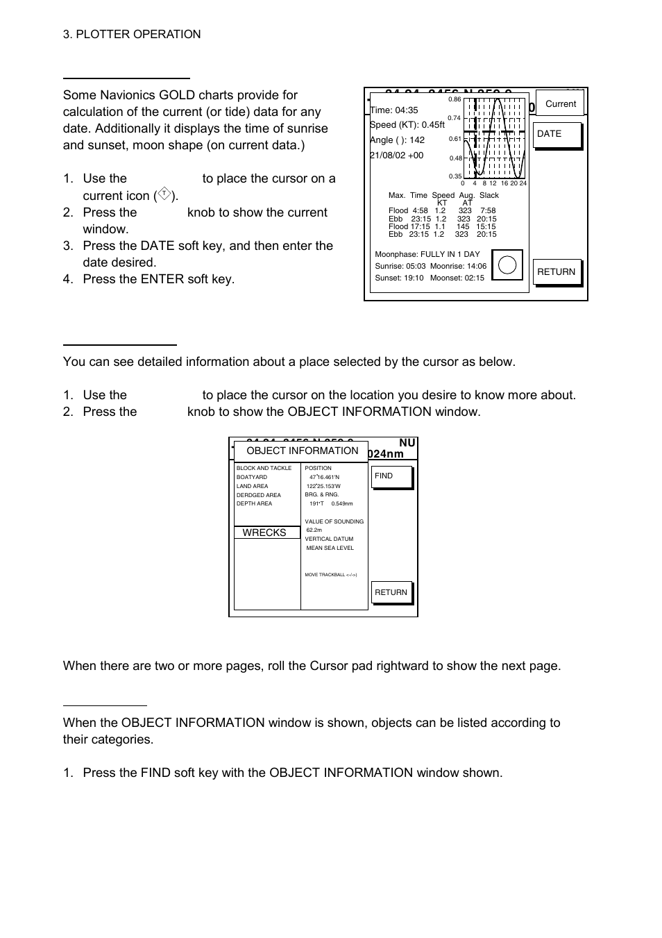 Furuno 1724C User Manual | Page 83 / 241