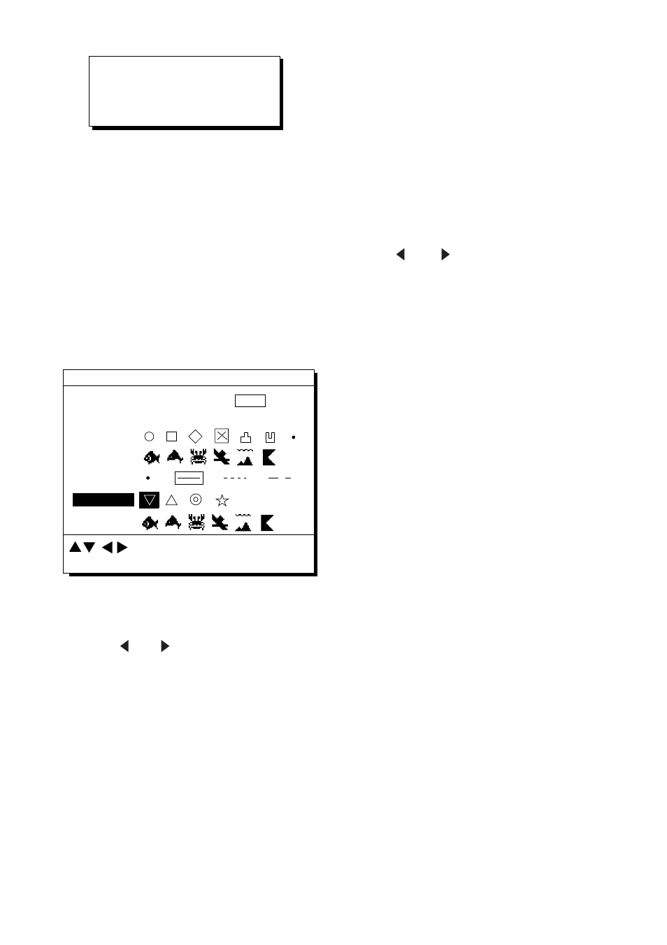 2 selecting mark shape | Furuno BACK GP-80 User Manual | Page 26 / 103