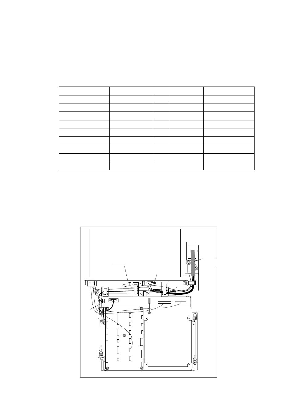 Separating the control head, Display unit modification procedure | Furuno FR-2115/2125 User Manual | Page 17 / 79