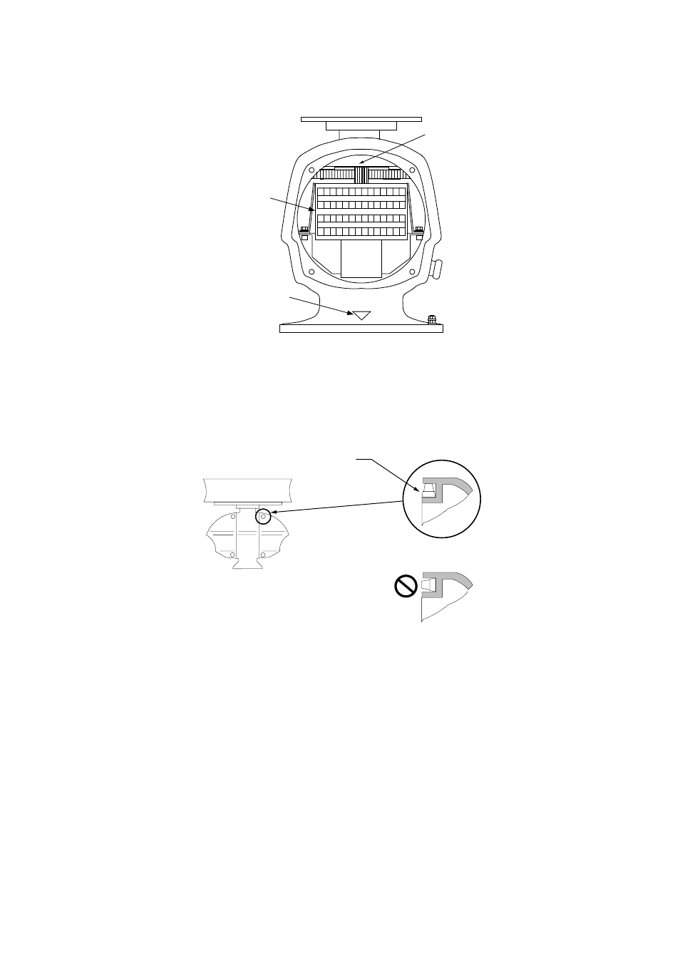 Figure 2-5 correct seating of waterproofing gasket | Furuno FR-2115/2125 User Manual | Page 23 / 79