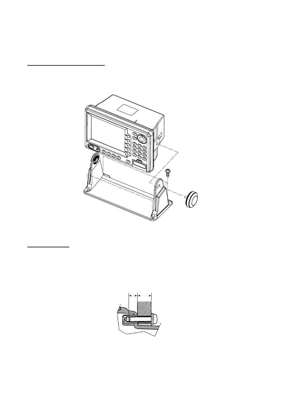 2 mounting procedure | Furuno GP-1650W User Manual | Page 10 / 44